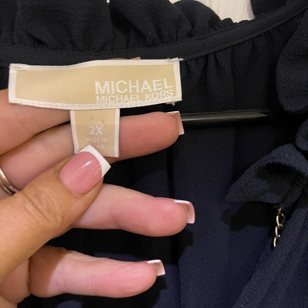 Michael Kors Dark Blue Outerwear